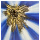 Mixed Media Pallet (Fr. Canadian) c1970