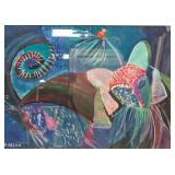 Augustin Ubeda (Spanish, 1925-2007) Mixed Media