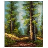 Canadian Landscape Oil on Canvas Painting