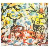 Attr. Jean-Paul Riopelle Canadian 1923-2002 OOC