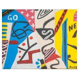 Stuart Davis (American 1892-1964) OOC Abstract