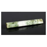 Chinese Green and White Jade Lingguan