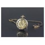 Swiss Omega pocket watch & chain dated Since 1775