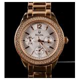 Bulova Crystal Water Resistant Watch RV $425