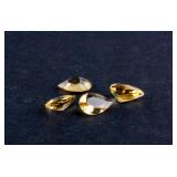 Genuine Assorted 4-4.5 ct Citrine Gemstone RV $200