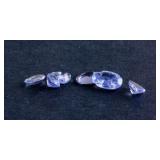 Genuine Assorted 3.0ct Tanzanite Gemstones RV $500
