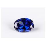 Brilliant 20.38CT Top Blue Tanzanite 13X18mm Oval