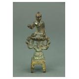 Chinese Tang Bronze Buddha Figure