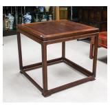Chinese Fine Huanghuali Wood Square Table