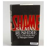Shame 1983 Hardcover Signed Salman Rushdie
