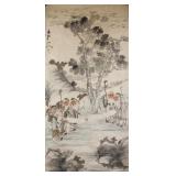 Gusong Shanren Chinese Watercolour Immortals