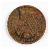 1913-1920 China 10 Cash Copper Henan Mint Y-A392
