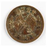 1920 China Republic 10 Cash Copper Coin Y-306