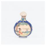 Chinese Snuff Bottle Rock Crystal Stopper