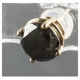 14k Gold 2.65ct Black Diamond Earrings CRV $1600