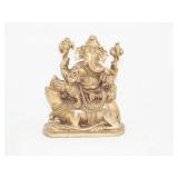 Indian Bronze Figure of Ganesh