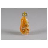 Chinese Agate Carved Snuff Bottle