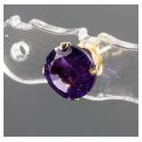 3ct Genuine Amethyst Earrings RV $200