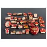 35 Assorted Chinese Chairman Mao Medals