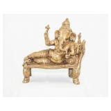 Indian Bronze Figure of Ganesh