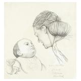 Norman Rockwell 1894-1978 American Pencil/Paper