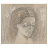 Gustav Klimt 1862-1918 Austria, Ink on Board