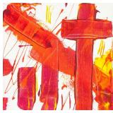 Sam Francis1923-1994 American Acrylic on Canvas