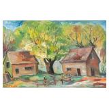 Serge Deherian Russian b.1955 Landscape