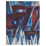 Jack Tworkov (American 1900-1982) Oil on Canvas