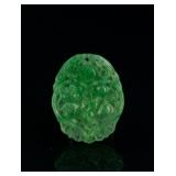 Chinese Hetian Jade Carved Plaque Pendant