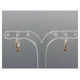 0.18ct Brownish Yellow Diamond Earrings CRV$950