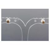 0.44ct Solitaire Screwback Earrings CRV$1650