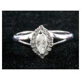 14k Gold 0.34ct & 0.14ct Diamond Ring CRV $6000