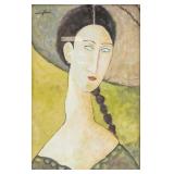 Amedeo Modigliani 1884-1920 Italy Gouache Portrait