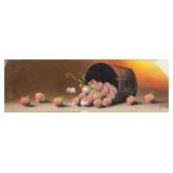 Tempera and Pastel Fruits in Basket Hobbs