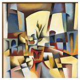 Lydia Tarica (Argentinian) Oil on Canvas Abstract