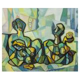 Serge Deherian b.1955 Russian Oil on Canvas