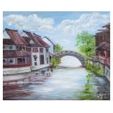 Chinese Artist Oil on Canvas Watertown 2015