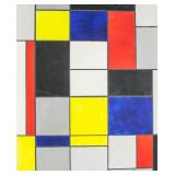 Piet Mondrian 1872-1944 Dutch Oil Abstract