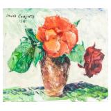 Lovis Corinth 1858-1925 German Oil Still Life