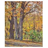 Tolkunov Pavlovich Russian 1917-1996 Oil on Board