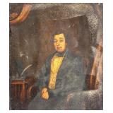 J.M.W. Turner 1775-1851 British Oil Portrait