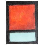 Mark Rothko 1903-1970 American Oil Composition
