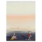 Yves Tanguy 1900-1955 French Tempera Composition