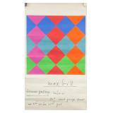 Max Bill 1908-1994 Swiss Print Composition 1966