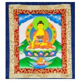 Tibetan Medicine Buddha Thangka Painting