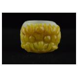 Chinese Two Tone Jadeite Archer