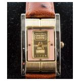 Credit Suiss 1g Fine 999.9 Gold Ingot Watch w/cert