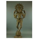 10/12th Century India Bronze Dancing Shiva Figure