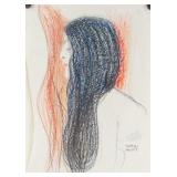 Gustav Klimt Austrian 1862-1918 Pastel Lady